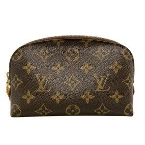 Authentic LOUIS VUITTON Pochette Cosmetic PM Monogram Pouch bran556-111425